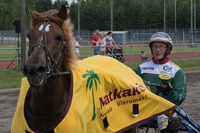 Matti Mäki-Mattilan Sokru osallistui Helluntairaveihin v.2019 ohjaksissa valmentajansa Timo Tuominen